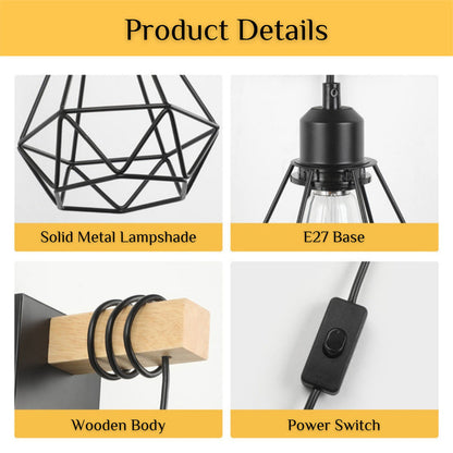 vusella Vintage Industrial Plug